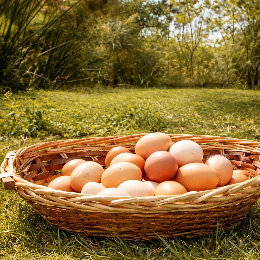 Huevos producidos en clima frío